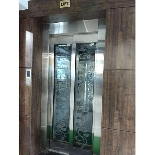 Lift shaft structure erected at a Chennai project site