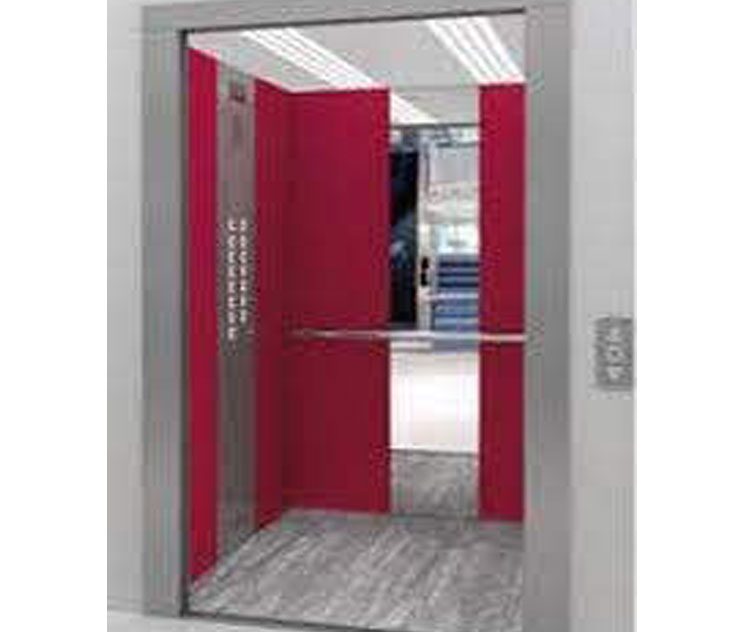 Home lift installed in a residential building