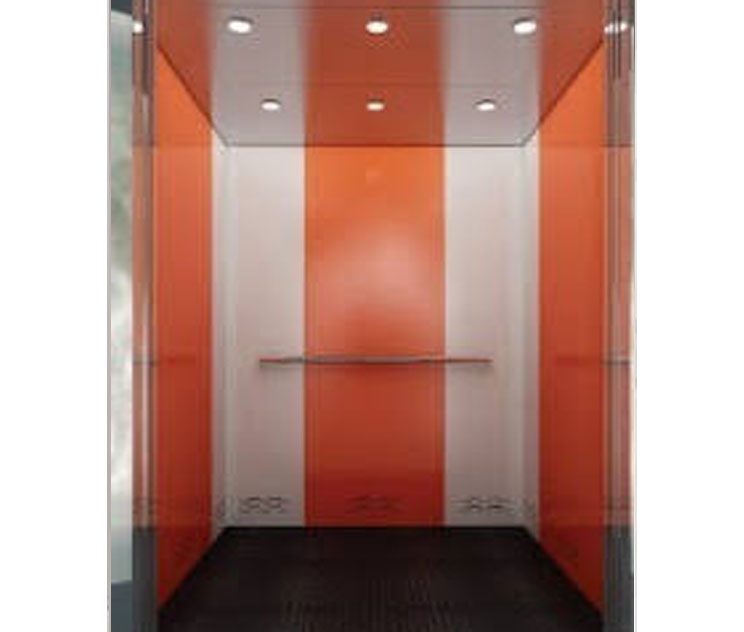 Goods lift platform for industrial use